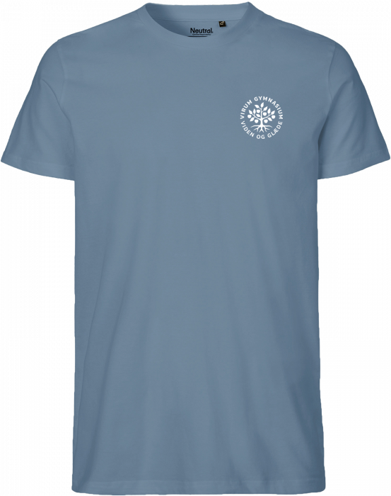 Neutral - Vg Økologisk Bomulds T-Shirt - Dusty Indigo