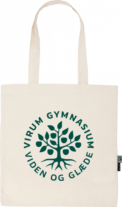 Neutral - Vg Organic Tote Bag With Long Handles - Nature